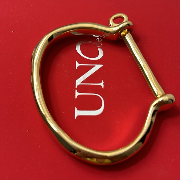 18K Gold Plated bracelet- modern, artistic and unique - Picture 3 of 5